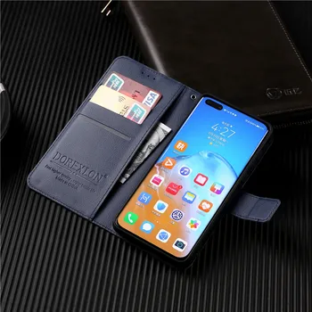 Prabanga Flip Case For Samsung Galaxy A8S SM-G8870 A9 Pro 2019 6.4 colių Dangtelis Originalus Knygos Dizainas, Odinis Telefono Coque 