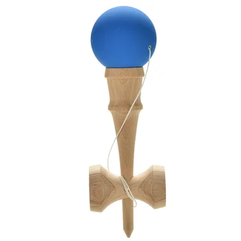 Profesinės 18,5 cm Tradicinis Žaislas, Guma, Dažai Kendama Matinis Kamuolys Vaikas Kendama Medinių Kamuolys