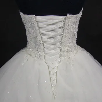 QQ Meilužis 2020 M. Aukštos Kokybės Elegantiškas Prabangių Nėrinių Vestuvių Suknelė Vintage Tvarstis Plius Dydžio Kamuolys Chalatai Vestido De Noiva