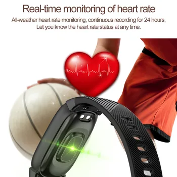 QW16 Smart Žiūrėti Naują Sporto Sveikatingumo Veiklą, Širdies ritmo Tracker Kraujo Spaudimas Smart Watch 