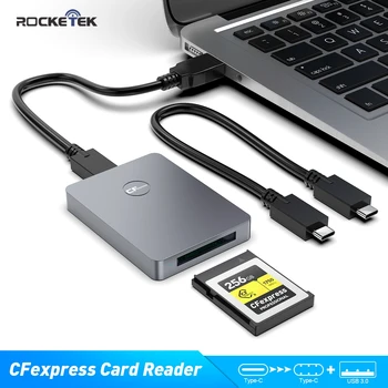 Rocketek USB 3.1 Gen 2 10Gbps CFexpress Atminties Kortelių Skaitytuvas Adapteris 