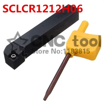 SCLCR1212H06/ SCLCL1212H06 Metalo Staklės, Pjovimo Įrankiai, Tekinimo Staklės, CNC Tekinimo Įrankiai, Išorės Tekinimo Įrankio Laikiklis S-Type SCLCR/L