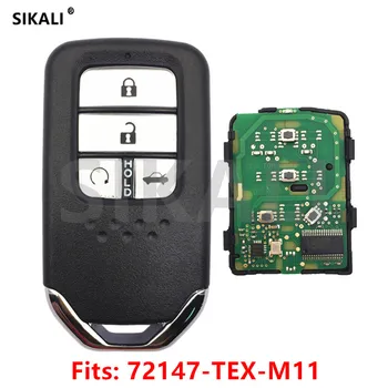 SIKALI 434MHz Smart Key 4 Mygtukai Honda Civic 72147-TEX-M11 Automobilių Nuotolinis Durelių Užraktas, Radijo Valdytojas