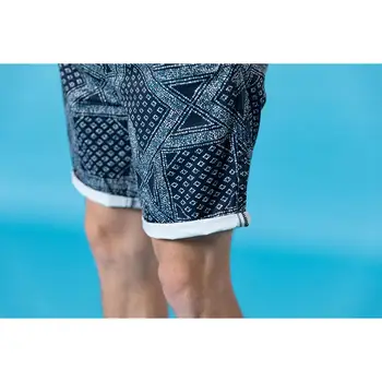 SIMWOOD 2020 metų vasaros naują Bandana-Spausdinimo šortai vyrams priežastinis medvilnės, aukštos kokybės plius dydis trumpos kelnės drabužių SJ170427