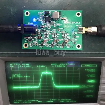 SMA triukšmo šaltinio/Paprastas spektro išorės stebėjimo šaltinis Analizatorius testo antenos filtras dc 12v