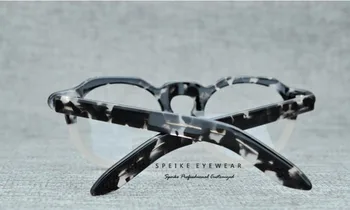 SPEIKO rankų acetatas trumparegystė akiniai, skaitymo akiniai 1.74 Anti-blue objektyvo retro kaukė turas stiliaus akiniai vintage akiniai