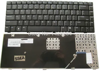SSEA Naują nešiojamąjį kompiuterį MUMS, Juoda Klaviatūros ASUS F8 F8S F8H F8Sa F8Sv F8Sr X80H X81H A8J Z99 X81S N80 Nemokamas Pristatymas
