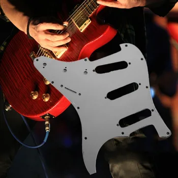 ST Elektrinė Gitara Pickguard Nulio Plokštė Strat Stratocaster Modernaus Stiliaus Pick Guard Gitara Priedai