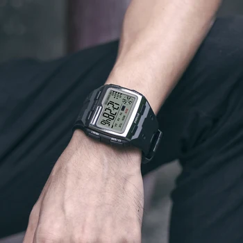 SYNOKE Žiūrėti Vyrų Sporto Laikrodžiai Vandeniui Atsitiktinis Didelis Ciferblatas Chronograph Signalą Sustoti Žiūrėti LED Skaitmeninio Laikrodžio Montre Homme