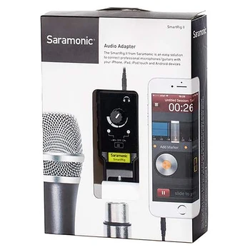 Saramonic Smartrig Ii Prieš Universalus Smartrig Xlr Mikrofono Guita Sąsajos Adapteris, skirtas 