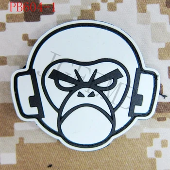 Seal Komanda Taktinis Beždžionė Karinis Taktinis Moralę 3D PVC pleistras Ženkliukai