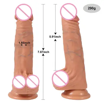 Sekso Žaislai Dick Moterų Tikroviškas Dildo moteris masturbator Penis Erotiniai Narys nuo Gyvis Realus Minkštas Varpos Suaugusiųjų Sekso Produktus