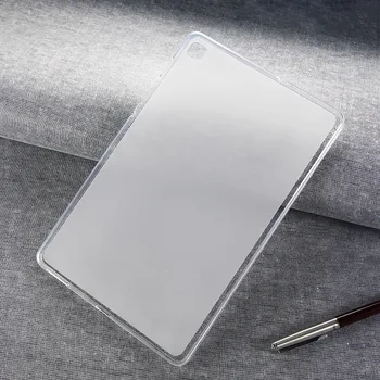 Silikono Anti-scratch, Anti-slip Tablet Case For Samsung Galaxy Tab A7 10.4 colių SM-T500/T505 Minkštos TPU Juoda Balta Apsaugos Atveju