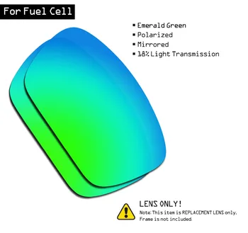 SmartVLT, Poliarizuota Akiniai Pakeitimas Objektyvai už Oakley Kuro Elementų - Smaragdas Žalia