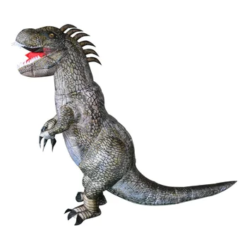 Suaugusieji Helovinas Tyrannosaurus Pripučiami Dinozauro Kostiumo Rodyti Kostiumas 
