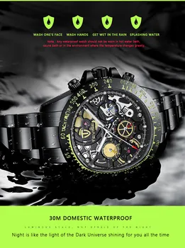 TEVISE Prabangos Prekės ženklo Vyrai Sporto Žiūrėti Aukso Visiškai Plieno Automatinis Mechaninis laikrodis Vyrams Data Vandeniui Karinės Laikrodis Vyras relogio