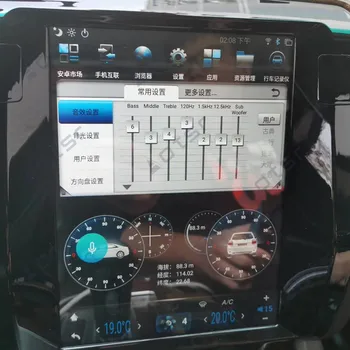 Tesla ekranas Android PX6 Už Maserati Quattroporte 2012-2016 CARPLAY Automobilio multimedia Stereo Radijo DVD leistuvo GPS Navigacijos DSP