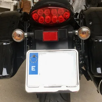 Tinka Ispanija Moto Motociklų Licenciją Plokštelės Laikiklis Rėmo Motociklų Numerių Plokštės, Metalo 1 Vnt