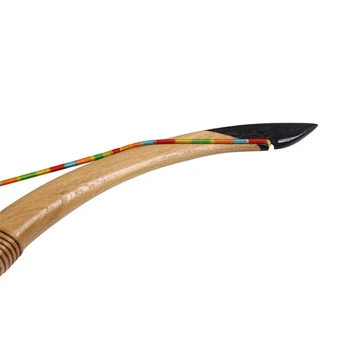 Tradicinis vientisas Šaudymas iš lanko 140cm tradicinius medienos lankas 30-55 lbs stiklo lankas galūnės, aukštos kokybės medžioklės lankas