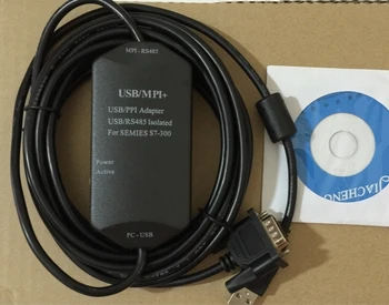 USB-MPI+ Izoliuotas PLC Programavimo Kabelis Siemens S7-300/400, paramos win7, 6ES7 972 0CB20 0XA0