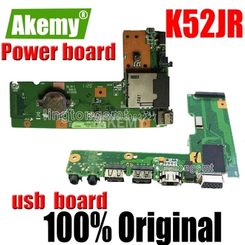 Už Asus K52 X52J A52J K52J K52JR K52JT K52JB K52JU K52JE K52D X52D A52D K52DY K52DE K52DR Audio USB IO valdybos DC Power board
