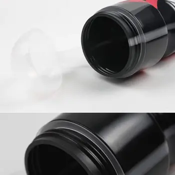 V-formos buteliukas narve dviračių buteliuko dangtelį jojimo įranga, juoda butelis + black bottle cage dviračių priedų
