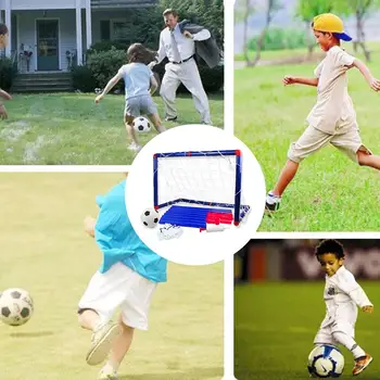 Vaikams, Sporto Futbolo Žaislų Rinkinys su Kamuoliu Siurblys vartų tinklą Futbolo Žaislų Rinkinys, skirtas 