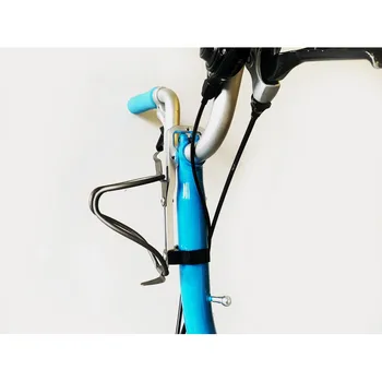 Vandens butelis rack konversijos laikiklis CNC lengvas aliuminio lydinio butelis rack tinka brompton dviratį