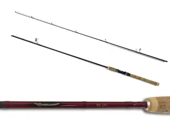 Verpimo kištukas žvejyba, verpimo anglies, kamštinė rankena, catana BX 5-25g 2.1 m/2.4 m/2.7 m Kinija gamyba.