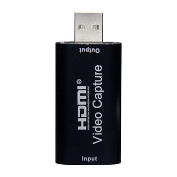 Video Capture Card USB 2.0 HDMI Video Grabber Įrašyti Langelį PS4 Žaidimas DVD vaizdo Kamera HD Kamera, Įrašo Transliacija