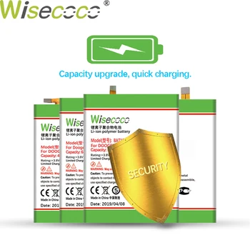 WISECOCO 3700mAh Baterija Doogee F3 / F3 PRO Mobiliųjų Telefonų Sandėlyje Naujausias Gamybos Aukštos Kokybės Baterija+Sekimo Numerį