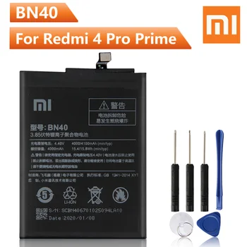 Xiao Mi Originalus BN40 Baterija Xiaomi Redmi 4 Pro 3G Edition BM50 Mi Max 2 BM3D mi8SE MI8 SE BM4J Redmi Pastaba 8 Pro 