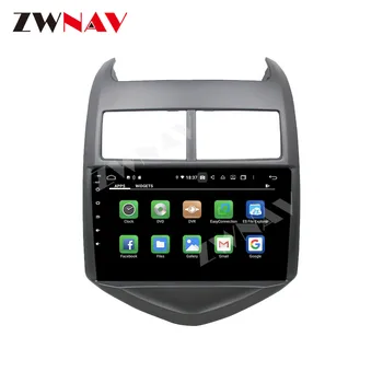 ZWNAV Android 10.0 PX6 Automobilio Radijo Chevrolet AVEO 2011-18 1024*600 Car DVD GPS Navigacijos Grotuvas Deckless Automobilio Stereo Headunit