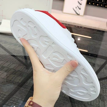 ZhaoyanOUyeMCQ counter aukščiausios versiją sporto atsitiktinis plokšti batai studentų ir studenčių mados aukštos kokybės odos