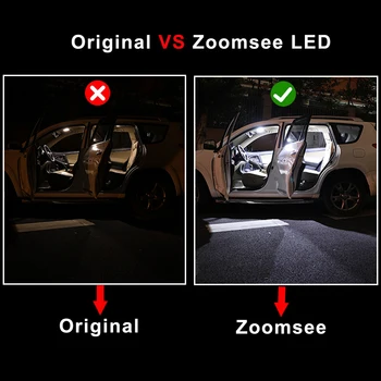 Zoomsee Canbus For Land Rover Range Sporto L320 Evoque P38 L322 Freelander 1 2 Discovery 2 3 4 LR2 LR3 LR4 Automobilio Salono LED Šviesos