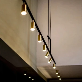 Šiaurės šalių Šiuolaikinės Aukso LED Sieniniai šviestuvai miegamieji, valgomasis kambarys, virtuvė hanglampen voor eetkamer E27 LED Lempa, Edison Lemputės