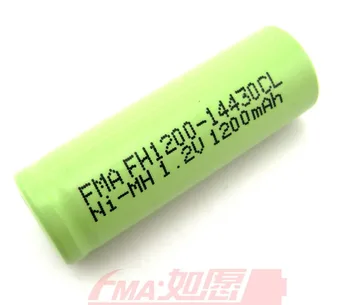 10vnt Ni-MH 4/5AA 1.2 V 1200mAh Baterija Elektrinis dantų Šepetėlis Braun Oral-B Pro TriZone 3754 3756 Priežiūros Skustuvas Aštrių 14*43mm