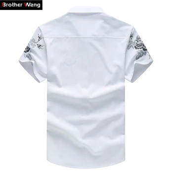 2019 nauji vyriški marškiniai Mados atsitiktinis spausdinimo modelius trumparankoviai marškinėliai Didelio dydžio Prekės vyrų drabužiai 5XL 6XL