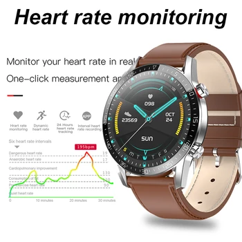 2020 Naujas L13 Smart Watch Vyrų IP68 Vandeniui EKG PPG 