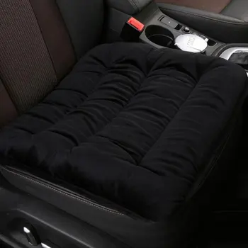 Aukštos Kokybės Pliušas Universaliųjų Automobilių Sėdynės Padengti žiemos Minkštos Medvilnės Automobilio Sėdynės Pagalvėlė apsaugos padas Auto Interjero Priedai