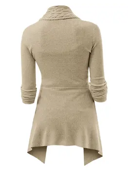 Joineles 2020 Naujas 9 Spalvų Atsitiktinis Moterų Susagstomi Megztiniai Vieną Mygtuką Trikotažas Moterims Megztiniai Biure Moterų Atviras Megztinis Plonas Outwear