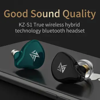 KZ S1D S1 TWS Wireless Touch Kontrolės 5.0 