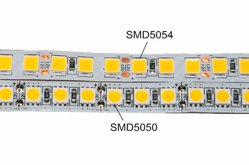 SMD 5050 5054 RGB LED Juosta 12V Lanksti Žibintai 5M 300 600LEDs Namų Puošybai Apšvietimo Vandeniui LED Juosta RGB/Balta/Šiltai Balta