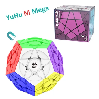 Yongjun Yuhu M Magentic kubo YJ Yuhu v2 Wumofang Magic Cube Greičio Įspūdį pentagono cubo magico Vaikams, Žaislai Švietimo Žaislas
