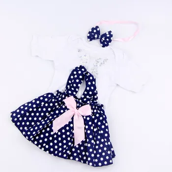 15 stilių Lėlės drabužius silikono reborn baby doll bebe atgimsta boneca berniukas mergina lėlės suknelė 