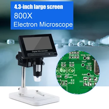 800x Micro USB Skaitmeninis Elektroninis Mikroskopas DM4 4.3