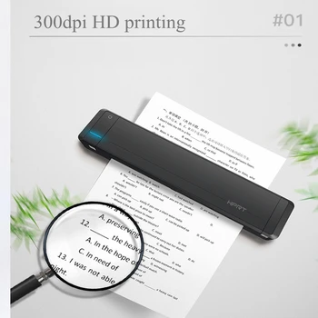 A4 formato Popieriaus Nešiojamasis Spausdintuvas Terminio Perdavimo Mini 