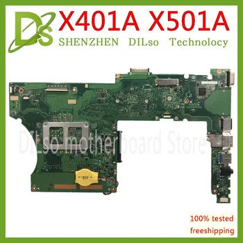 KEFU X401A HM70 Už ASUS X301A X401A X501A plokštė originalus X401A SLJ8E HM76 Paramos I3 I5 CPU Bandymo originalas