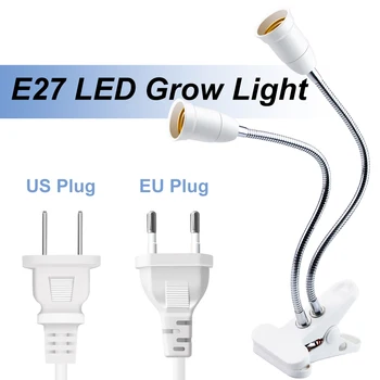 LED Grow Light Visą Spektrą E27 LED Augalų Auginimo Lempa 3W 5W 7W 15W 20W Gėlių Sėklų Fito LED Lempos, Patalpų Šiltnamio efektą sukeliančių Lemputės