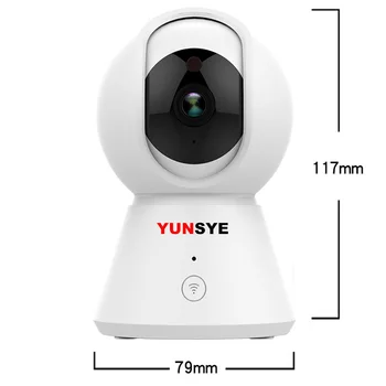 YUNSYE 1080P IP Kamera Smart Home Stebėjimo Kamera, WiFi Bevielis Automatinis VAIZDO Stebėjimo kamerų Kūdikio stebėjimo Pet Kamera YI DI